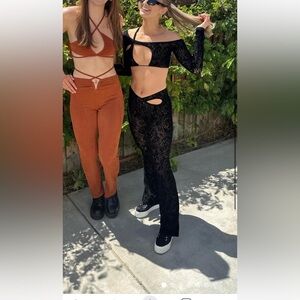 Outcast Pia pants, black.